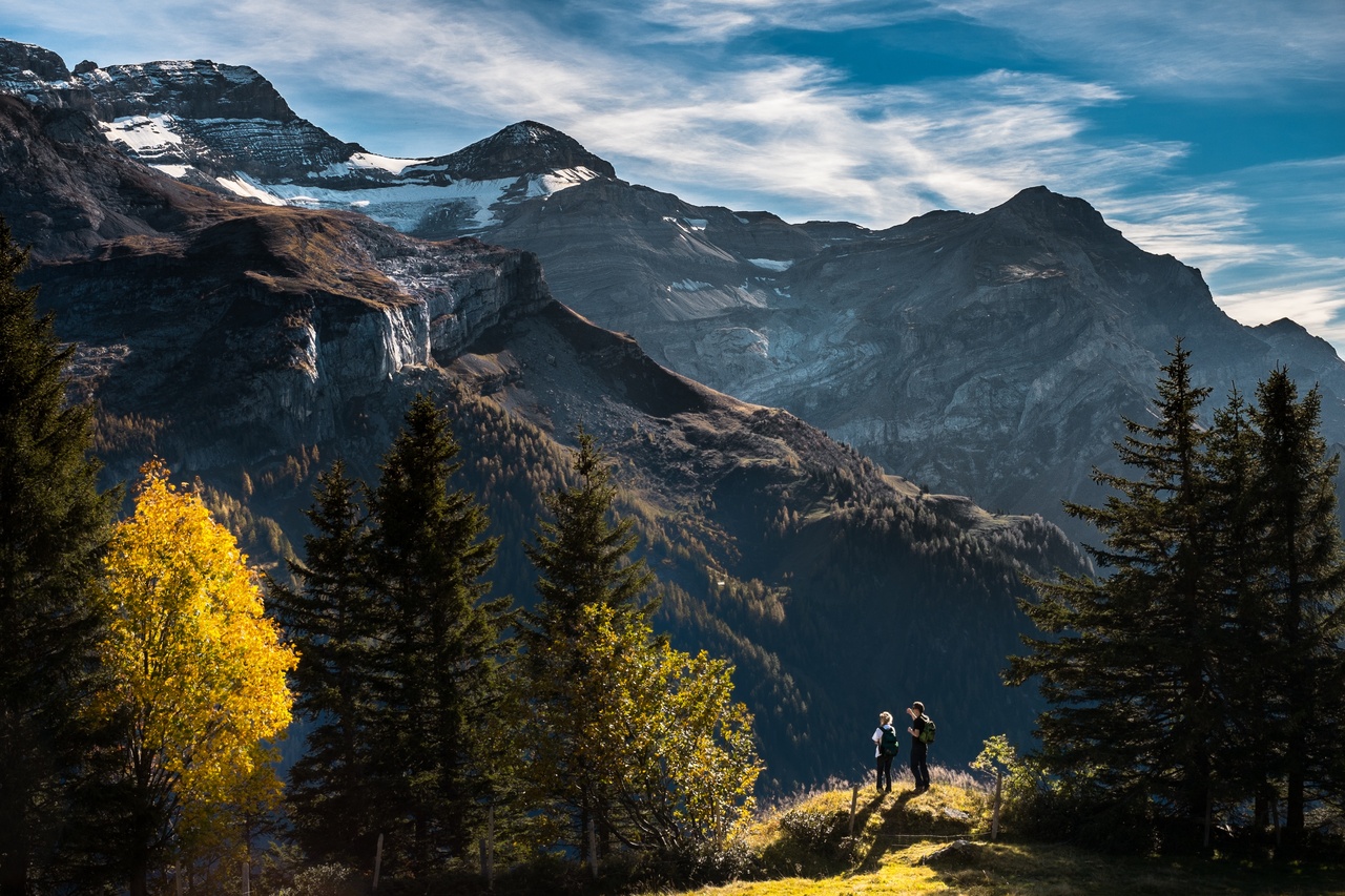 Mountain landscape in the Dolomites, Italy